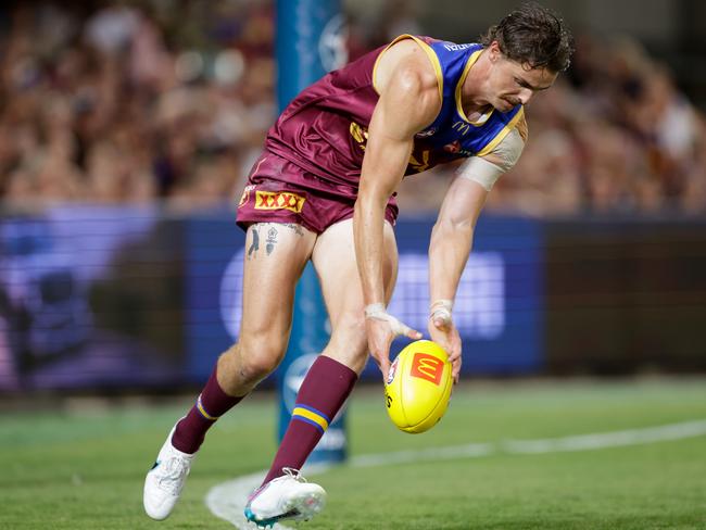 Joe Daniher’s form has been questioned. Picture: Russell Freeman / AFL Photos via Getty Images