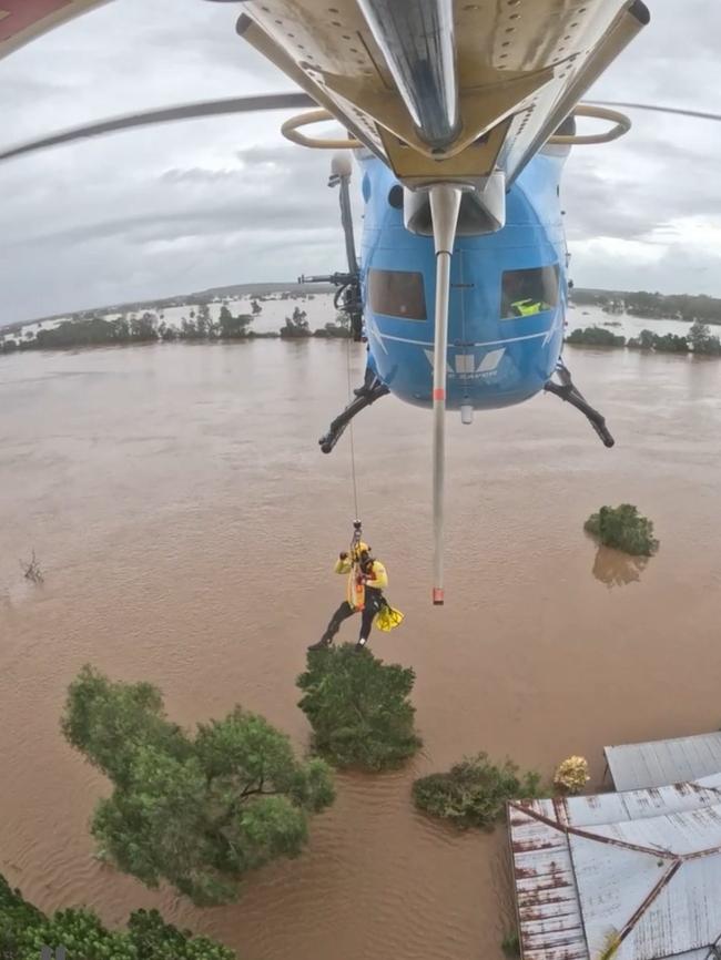 In Taree, over 400 millimetres of rain fell within two days. Picture: Facebook