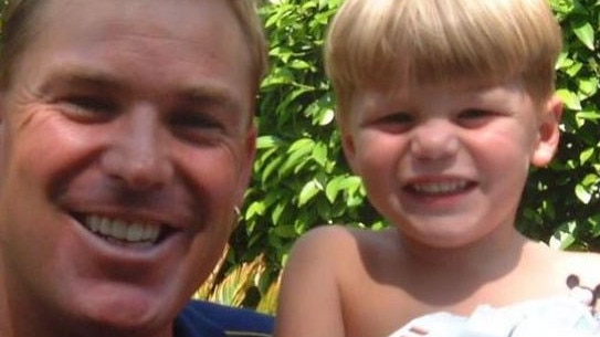 Jackson is Warne’s only son and one of three children including sisters Summer and Brooke. Picture: Instagram