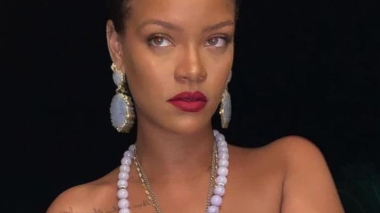 Rihannas Topless Insta Photo Backlash Over Ganesh Necklace Herald Sun 