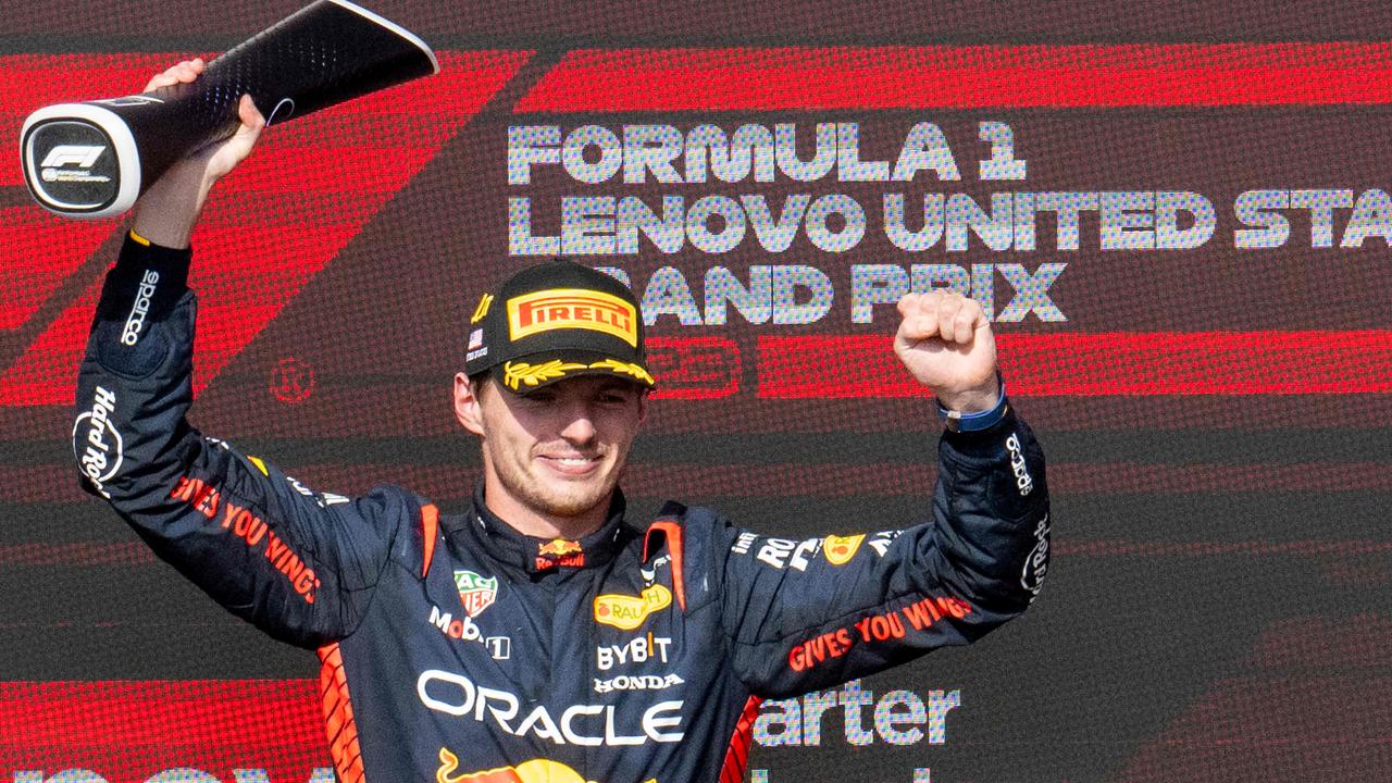 Verstappen has a simple response for all the booing. (Photo by Jim WATSON / AFP)