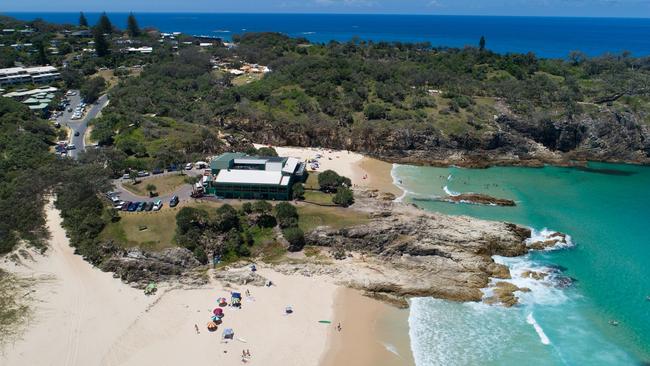 Main Beach on North Stradbroke Island.