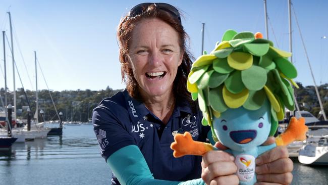 Leisl Tesch after being named in the Australian Paralympic sailing team. Photo: Adam Ward