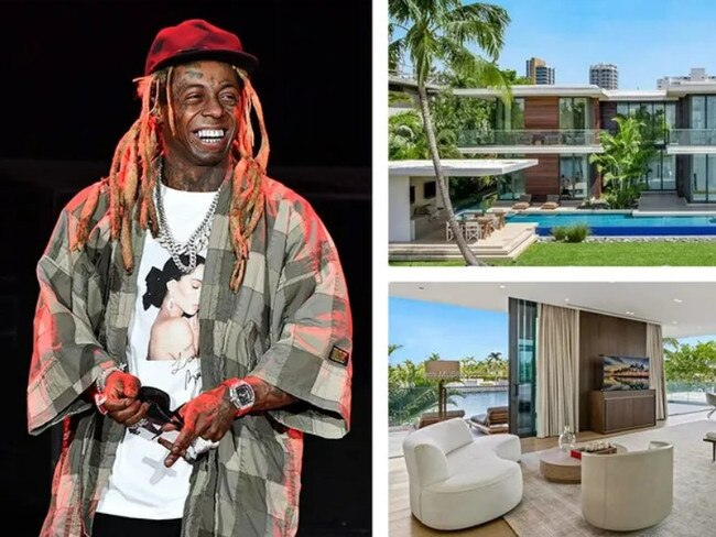 Lil Wayne sells his Miami beach mansion. Picture: Realtor.com