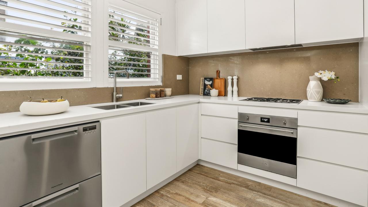 The kitchen is both functional and stylish.