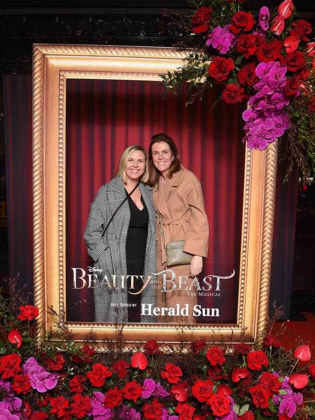 Opening night: Beauty and The Beast at Her Majestys Theatre, Melbourne. Picture: Josie Hayden