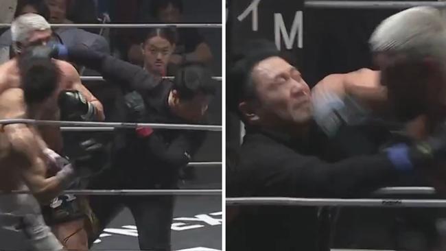 There was utter chaos at the latest RIZIN show.