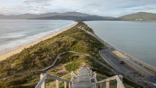 Bruny Island is popular for its beautiful scenery – and fine food. Picture: Jess Bonde.