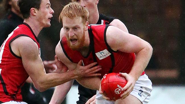 Essendon will name Aaron Francis for his debut game. Picture: Mark Stewart