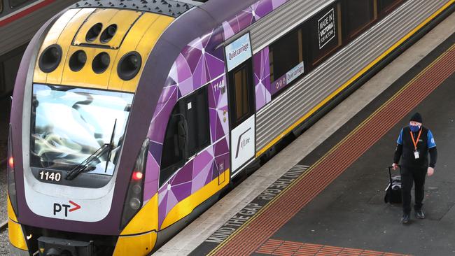 Commuters were hit with delays on the Pakenham line on Tuesday morning.