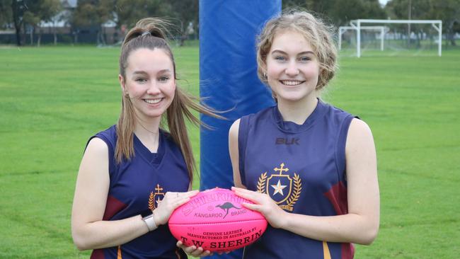 SMOSH West Lakes star Bridie Dolan (right). Picture:St Michael's College