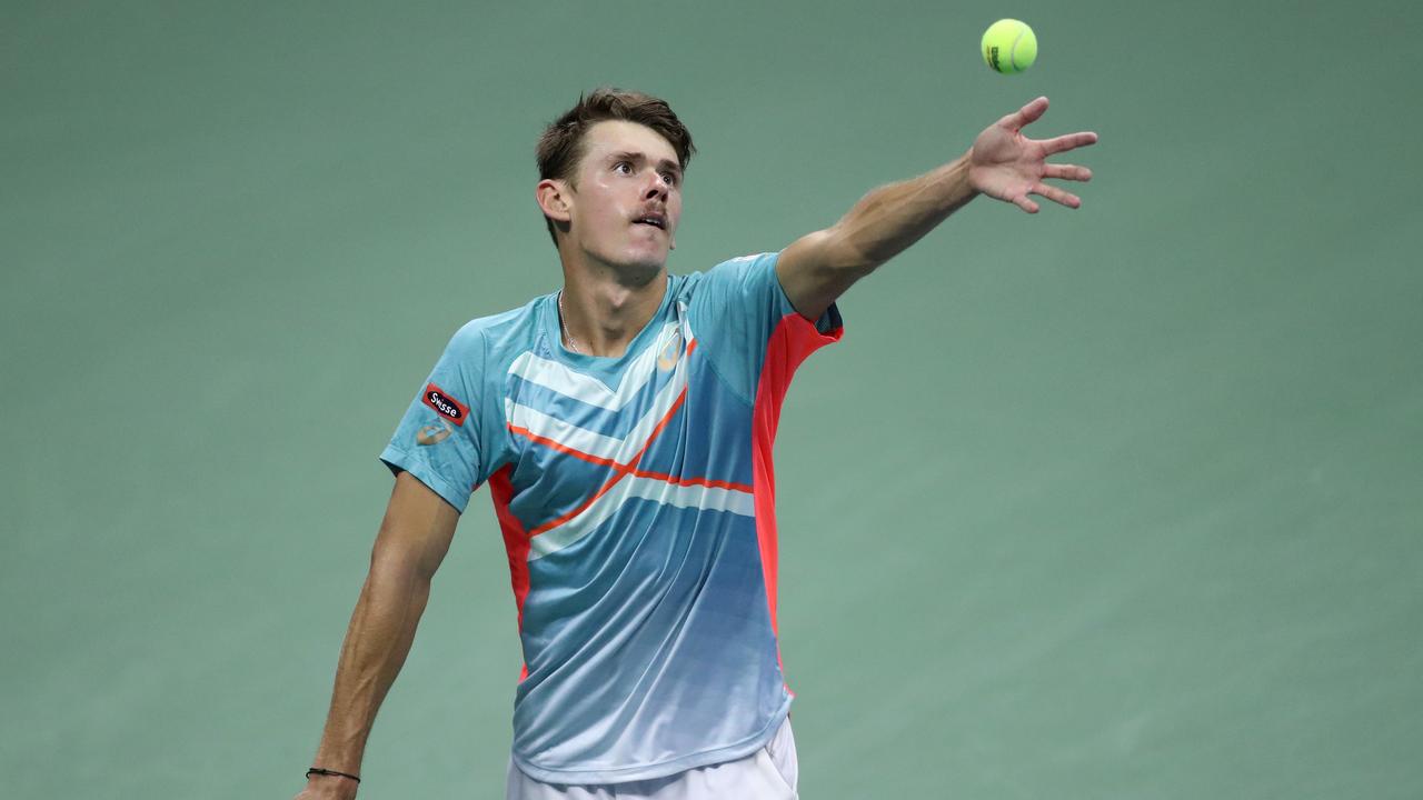 Aussie tennis player Alex de Minaur. Picture: Matthew Stockman/Getty Images