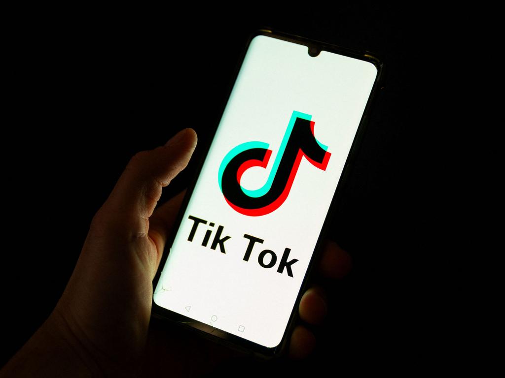 TikTok’s “snackable” content is designed to be addictive and is hugely popular with kids – just like junk food. Picture: Antonin Utz/AFP