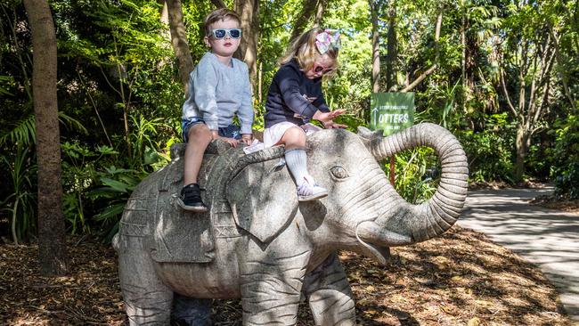 Zoos Victoria staff are set to strike during the school holidays amid a dispute over the Andrews government’s wages deal. Picture: Jake Nowakowski