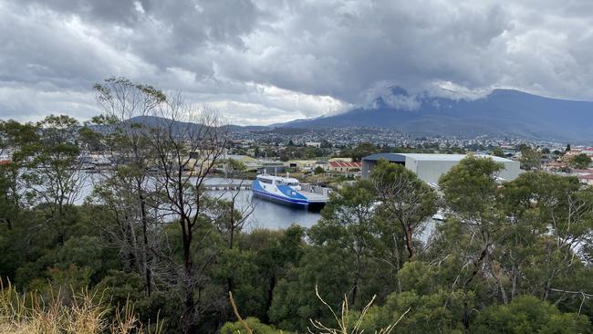 Bruny Island's newest ferry named the Parrabah will begin operating this April. Source: SUPPLIED.