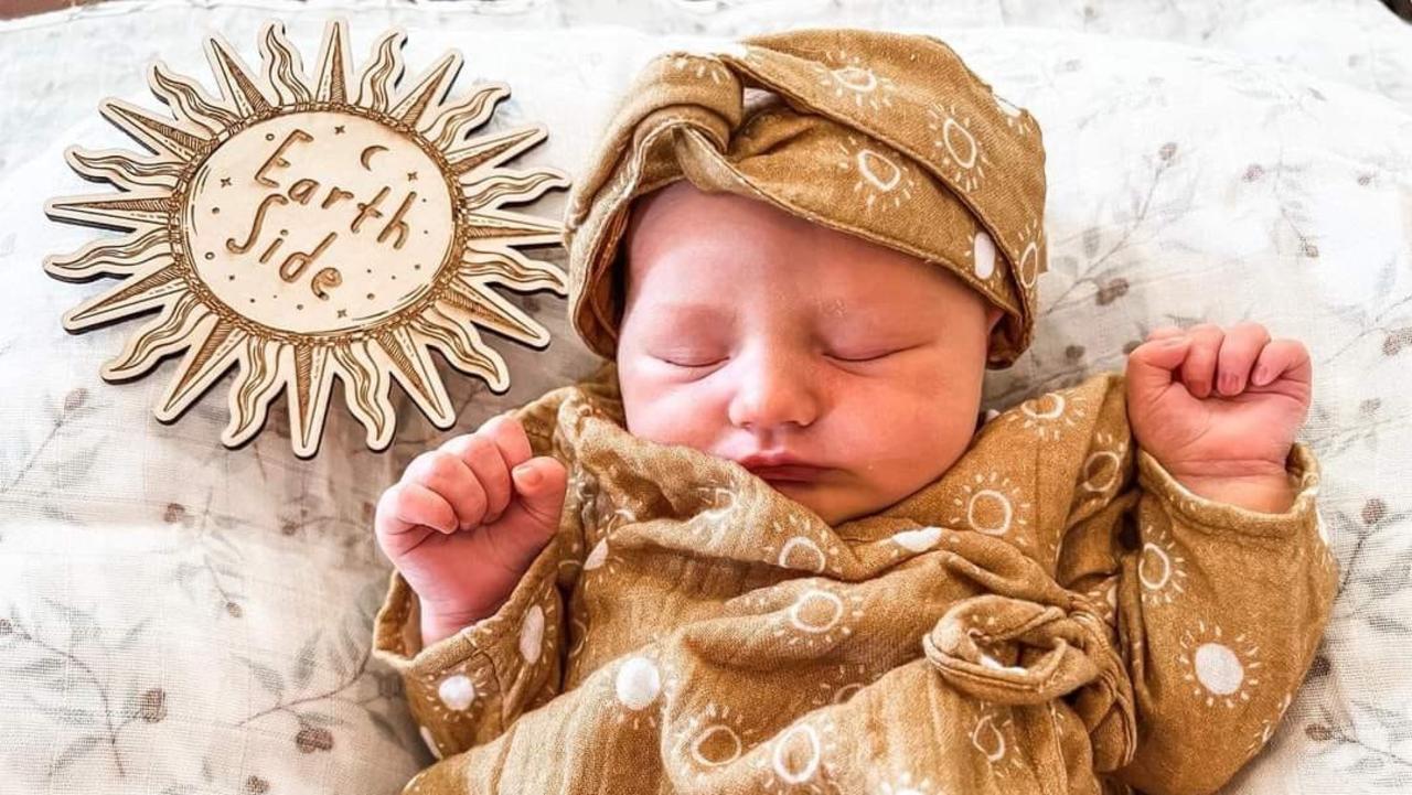 Oaklynn Maeve Johnson was born on December 5, 2021, at home before paramedics arrived. She came into the world safely, weighing 3400g. Oaklynn is a daughter to mum Shania Johnson. Picture: Supplied DMBD21