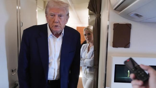 US President Donald Trump said a reopened Alcatraz could house the “most violent offenders”. (AP Photo/Manuel Balce Ceneta)