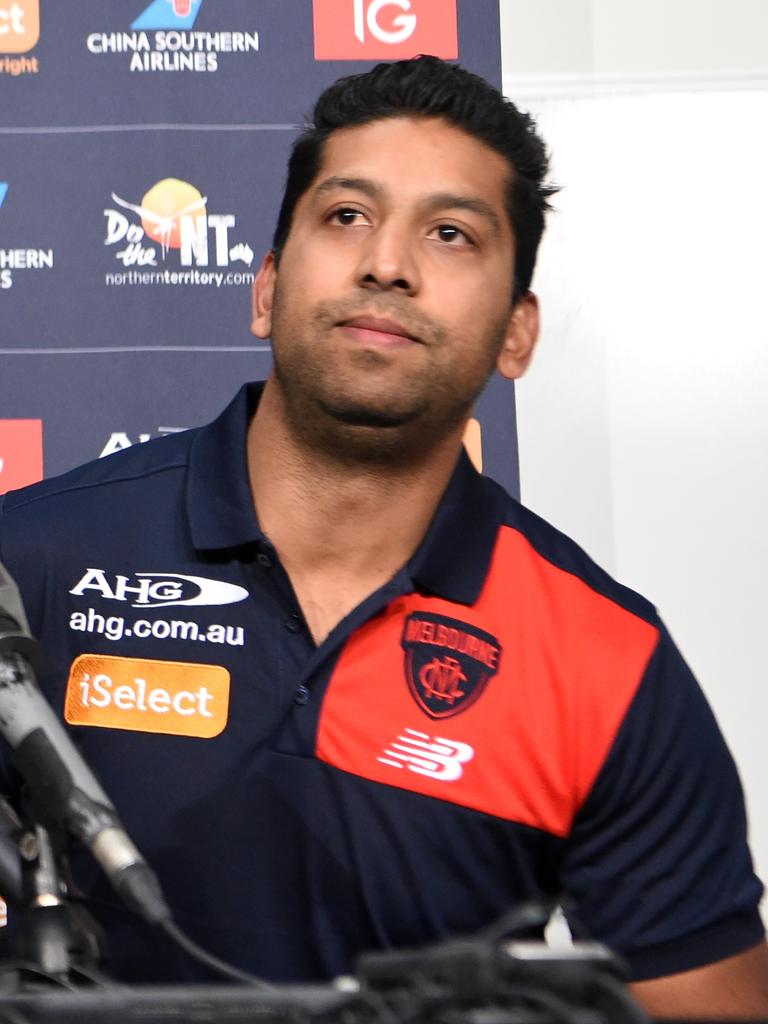 Former ­Demons head doctor Zeeshan Arain. Picture: Tony Gough