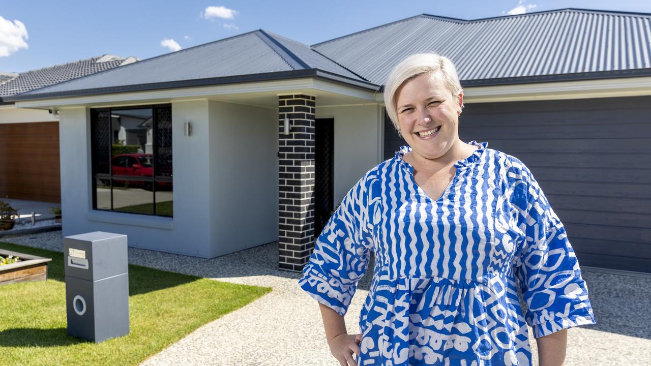 Investment properties in Queensland are being sold to first homebuyers like Kiah Coupland.