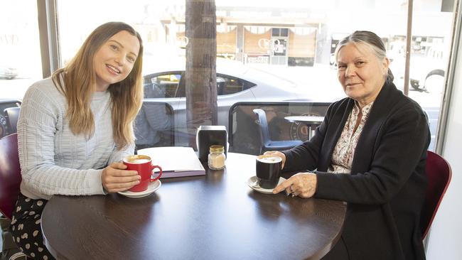 Matilda Nicholson and Arife Karaca are looking forward to a new Merri Health program. Picture: Ellen Smith