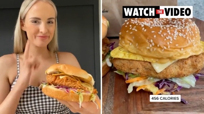 Personal trainer’s low calorie ‘KFC burger’ from Aldi