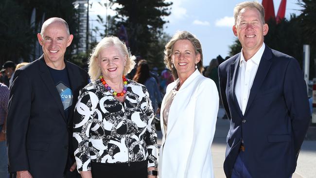 Gold Coast LNP MPs Stuart Robert, Karen Andrews, Angie Bell and Bert Van Manen. Picture Glenn Hampson