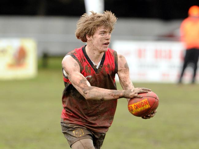 Nathan Blair will return to Romsey after five years playing in the VFL. 