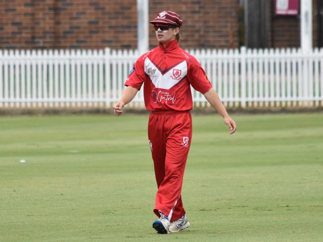 Byron Whitbread (0/27 off 10 overs) bowled with control for St George. Picture: Sean Teuma