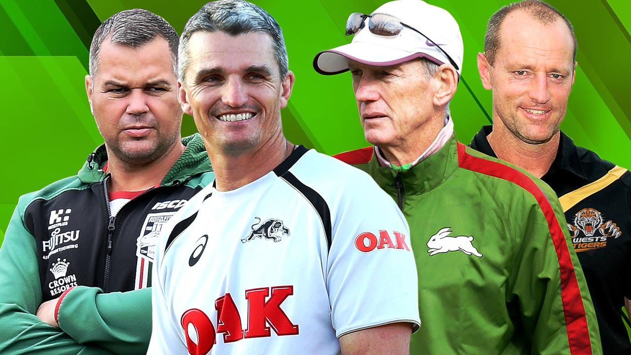 Anthony Seibold, Ivan Cleary, Wayne Bennett and Michael Maguire are all involved in the off-season NRL coaching carousel.