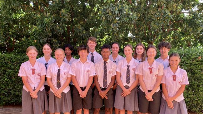 Some of the many Mt Gravatt SHS high achieving sporting students.