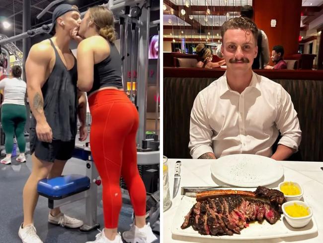 A young woman in the US has shared that she loves when other women try to pick up her boyfriend - who she says is 'way out of her league'. Picture: Supplied