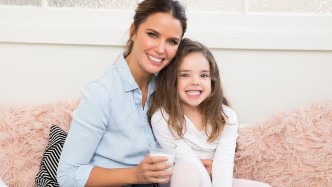 Anasta with her daughter Aleeia.