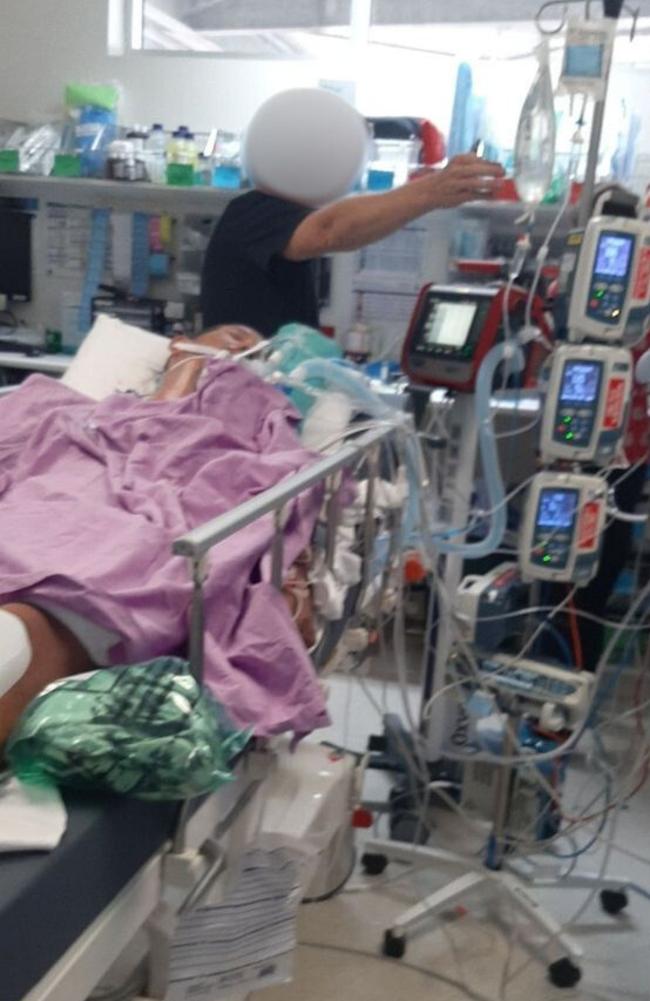 Hospital staff put Josh Healy into a medically-induced coma to stop him from overheating due to the constant epileptic seizures he was experiencing.