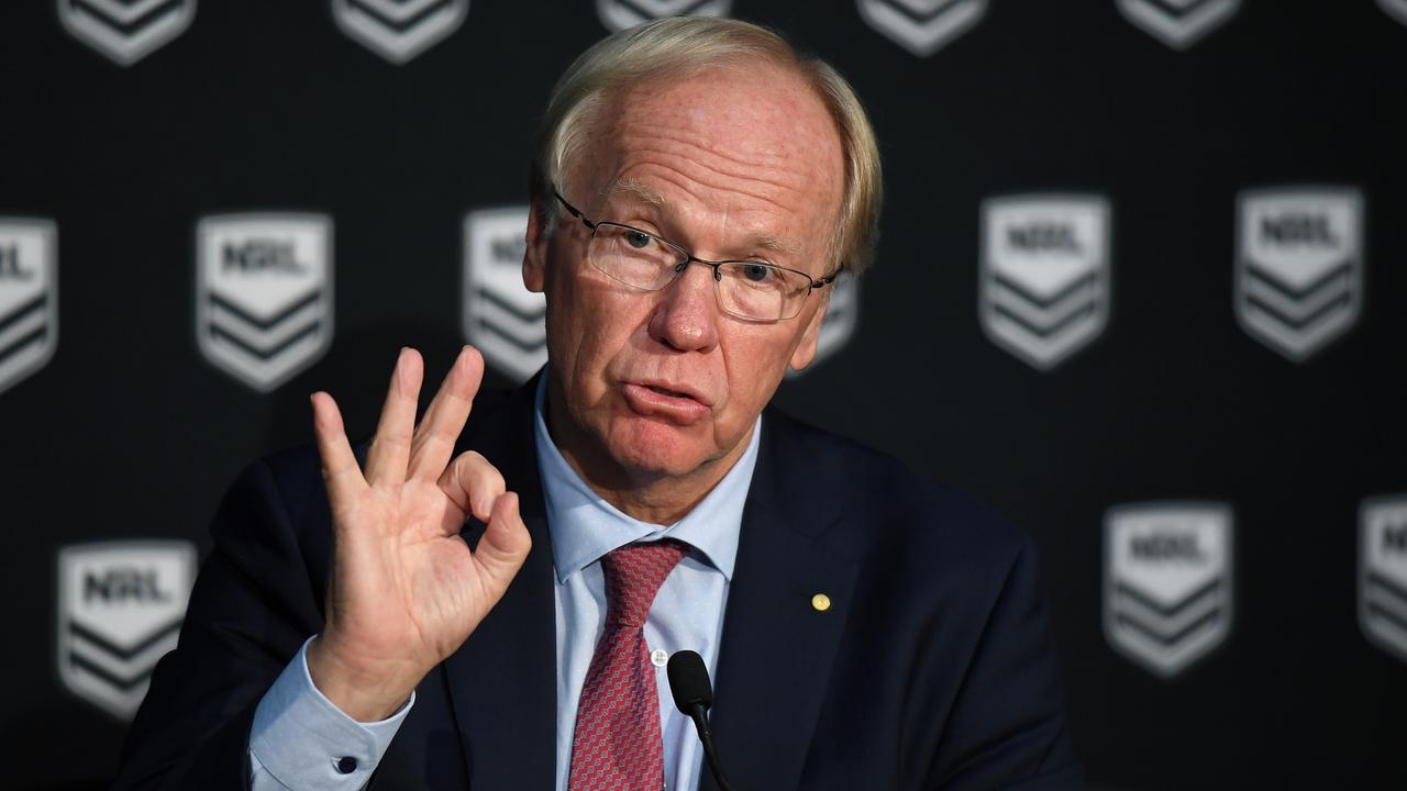 ARL Commissioner Peter Beattie. Picture: AAP Image/Joel Carrett