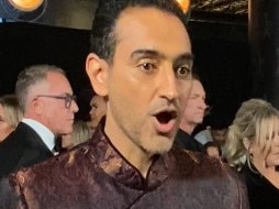 Waleed Aly speaks to news.com.au at the Logies.