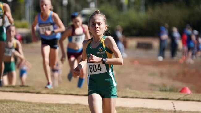 Brookfield State School product Zoe Mc Elwaine who now attends Christ The King at Graceville.