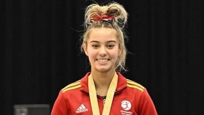 Lillian Giustozzi is one of SA's top up and coming gymnasts. Picture: Supplied