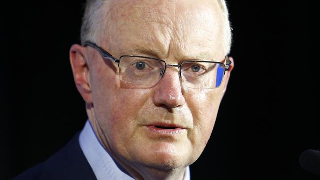 BRISBANE, AUSTRALIA - NewsWire Photos JULY 12, 2023: The Governor of the Reserve Bank of Australia Philip Lowe speaks during the Economic Society of Australia lunch held in Brisbane. Picture: NCA NewsWire/Tertius Pickard