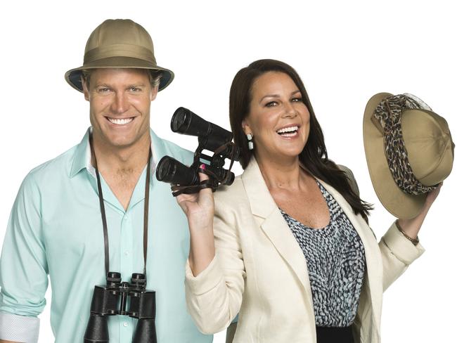 Julia Morris and Chris Brown are currently in South Africa hosting I’m A Celebrity.