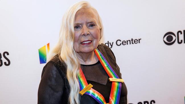 US singer Joni Mitchell. Picture: AFP