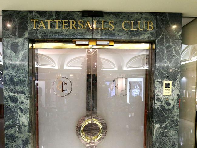 General exterior images of Brisbane's Tattersalls Club in the Queen Street Mall Brisbane Friday 23rd November 2018 Picture AAP/David Clark