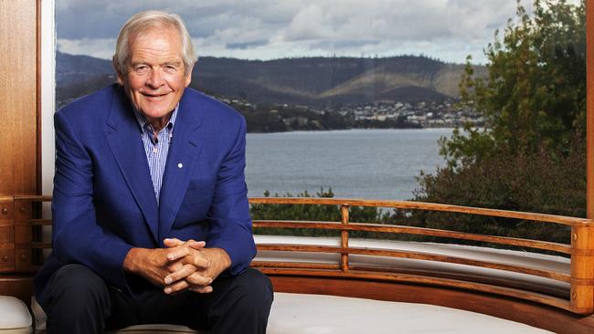 Australia Day Honours recipient Bob Annells of Battery Point. PICTURE CHRIS KIDD