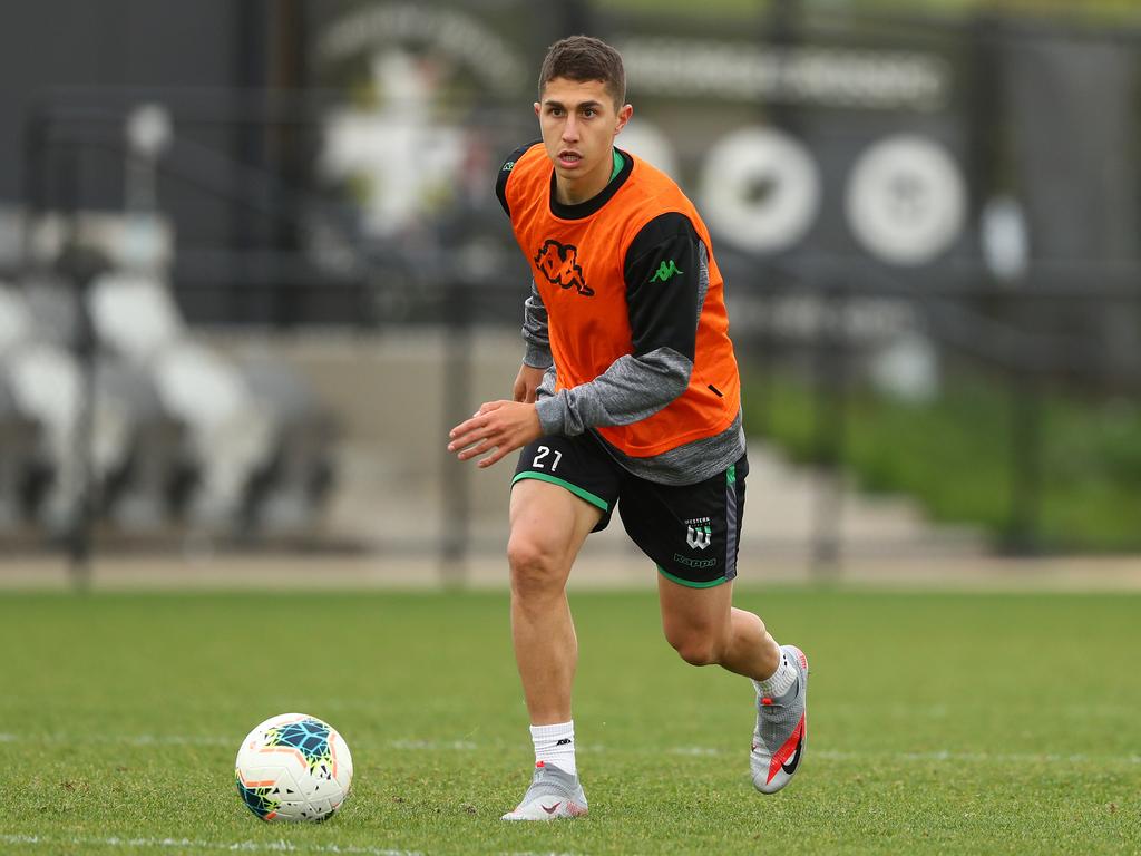 Western United’s Sebastian Pasquali will fly to NSW on Saturday and serve a 14-day quarantine period, Picture: Robert Cianflone/Getty Images