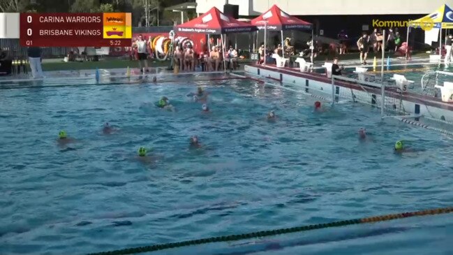 Replay: Water Polo Queensland Premier League - Warriors v Vikings (Men, semi-final)