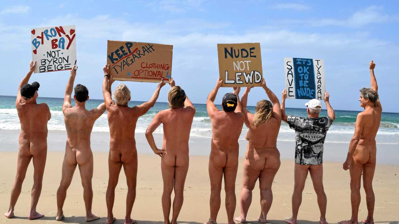 Nudists rally for their clothing-optional beach | Daily Telegraph