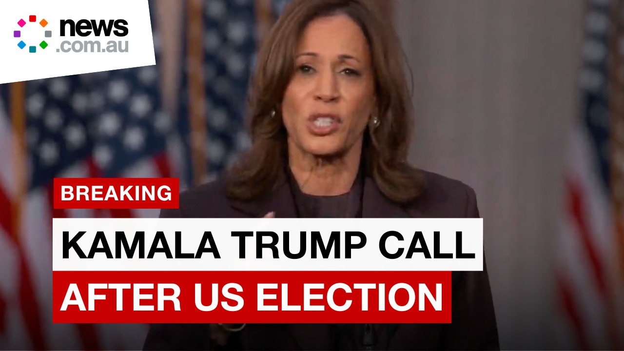 Kamala Harris says she called Trump after conceding US election