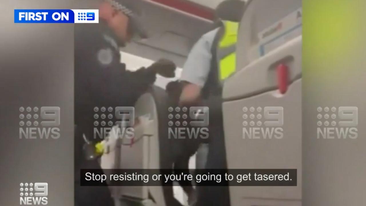Jetstar have said passengers are to remain in their allocated seat for take off. Picture: 9 NEWS