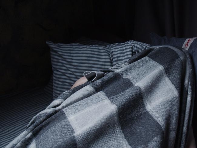 Man found hiding under blanket after being forbidden from home