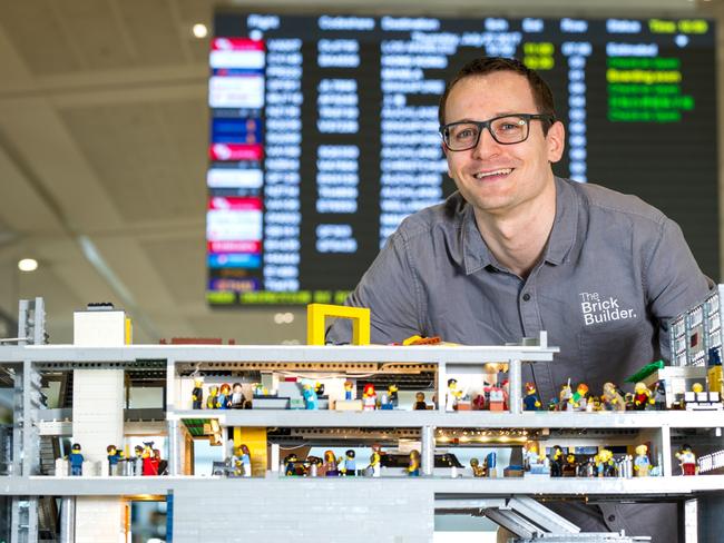 Lego version of Brisbane Airport earns Queenslander a role as artist in ...