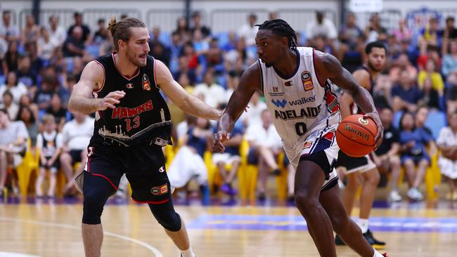 Robert Franks hopes to enhance his NBA prospects with the Adelaide 36ers. Picture: Graham Denholm/Getty Images